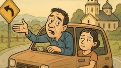 Banc: În curba asta mi-am pierdut viața...